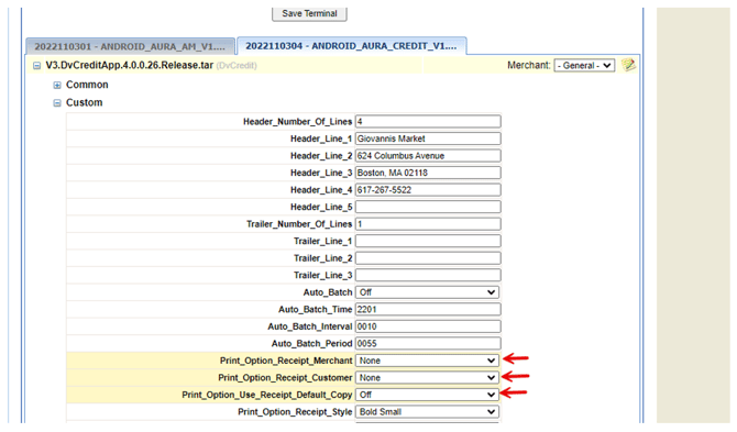 Dejavoo Locate Terminal File Step 8