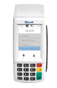 Disable Enable Key Beep Valor Terminal Step 2