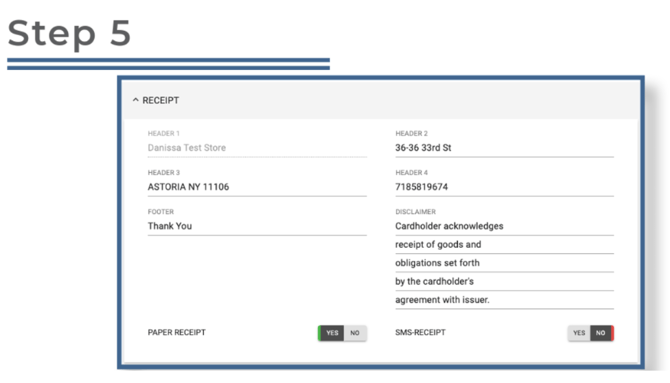 Editing Parameters in Valor Portal- Step 5