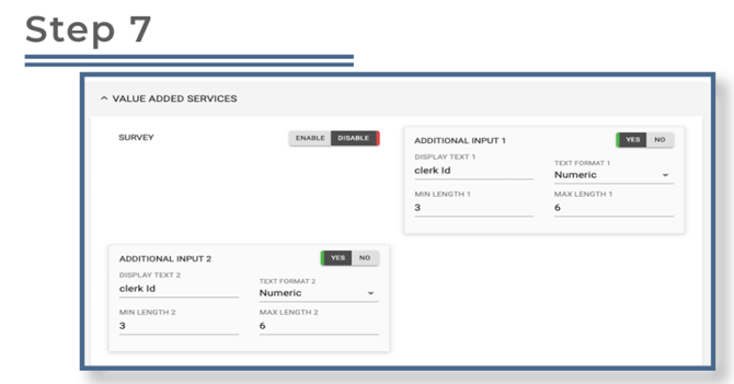 Editing Parameters in Valor Portal- Step 7