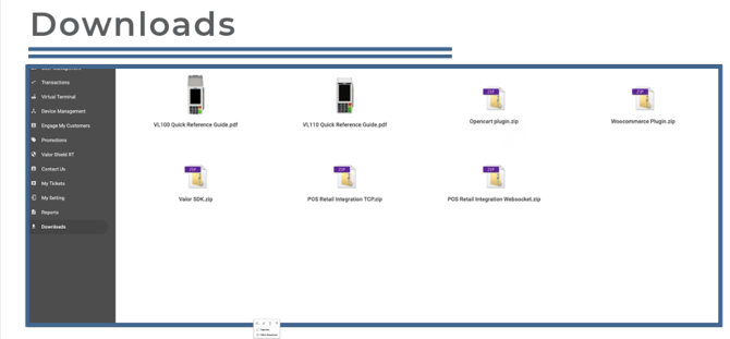 Merchant Portal-Downloads
