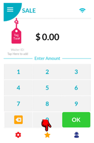 Using Pinpad as virtual terminal step 1