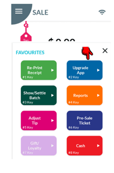 Using Pinpad as virtual terminal step 2