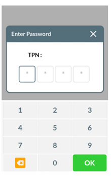 Using Pinpad as virtual terminal step 3