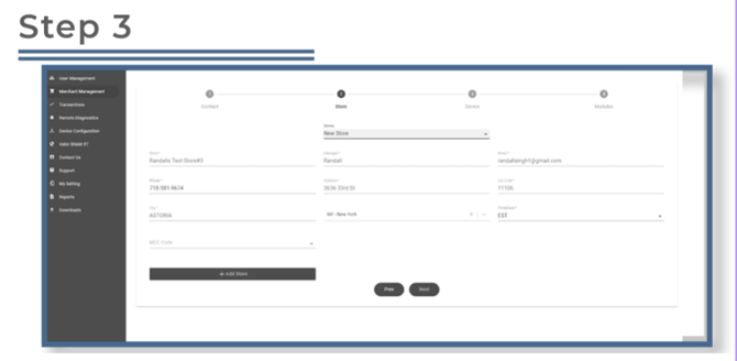 Valor Portal- Perform a full board Step 3
