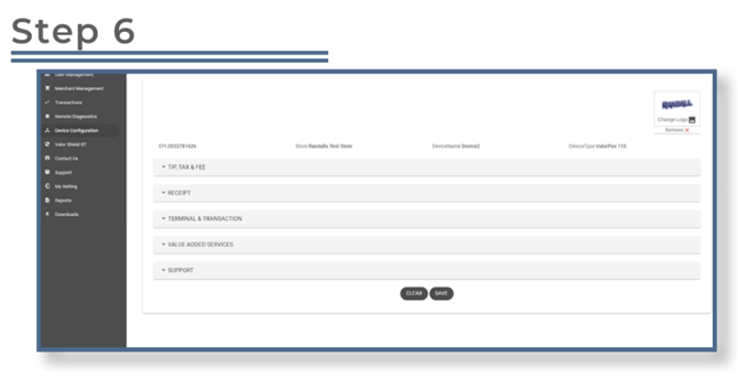 Valor Portal- Perform a full board Step 6