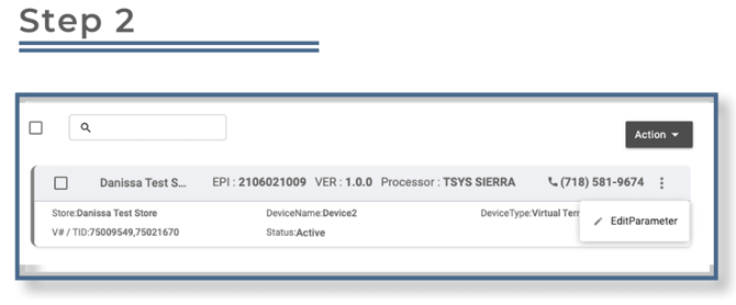 Valor Portal- Set Password for refunds Step 2